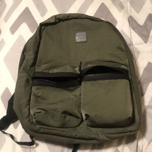 vans green backpack